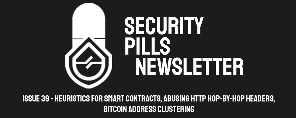 Security Pills - Issue 39